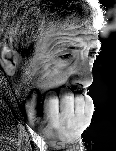 A thoughtful Fred