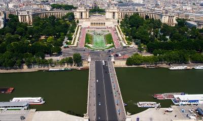 Trocadero from Eiffel Tower