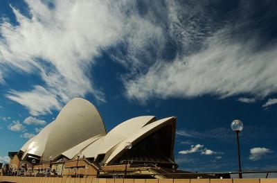 Opera House with sky