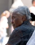 Lady at Notre Dame
