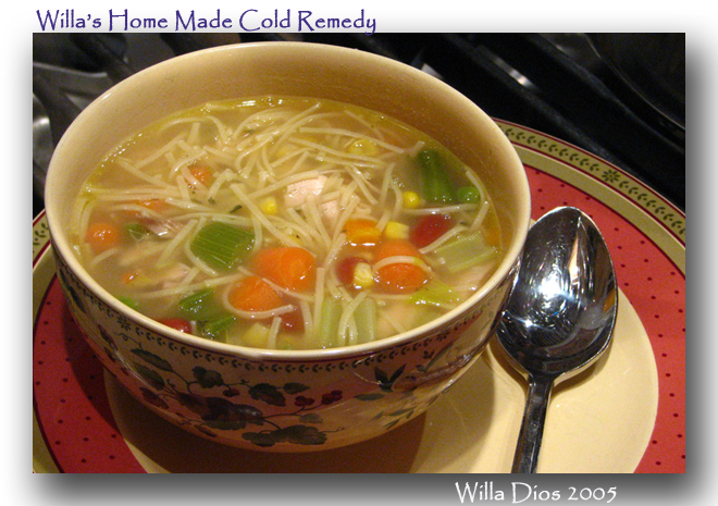 Willa's Home Made Cold Remedy