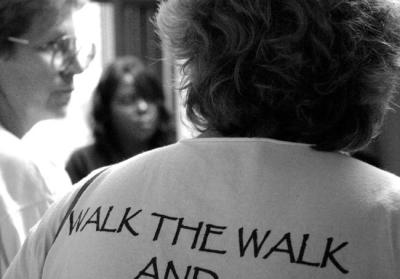 walk the walk