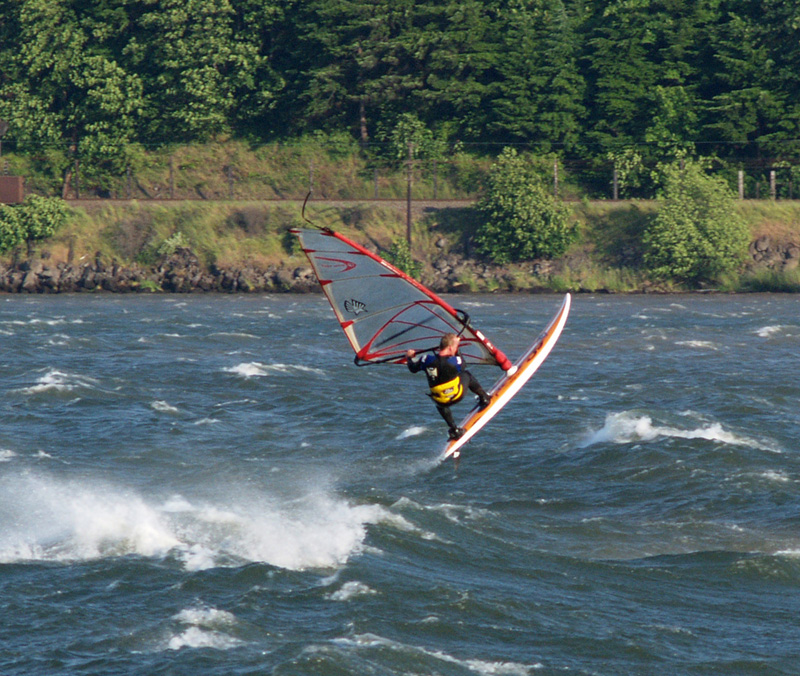 Windsurfing at the Hatchery