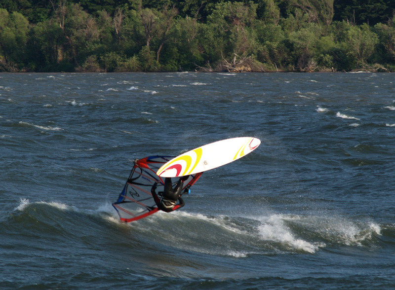 Windsurfing at the Hatchery