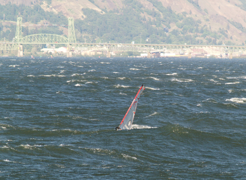 Windsurfing at the Hatchery