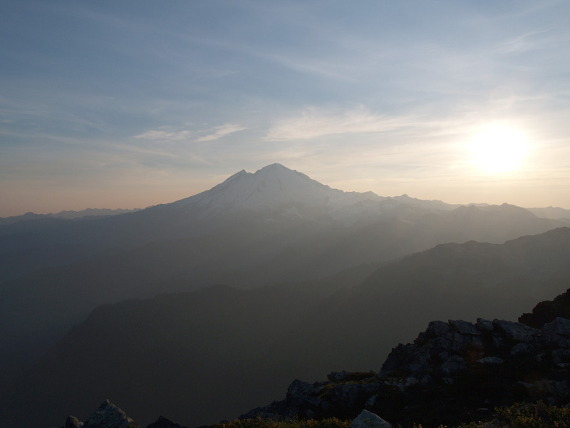 Mt Baker Sunset