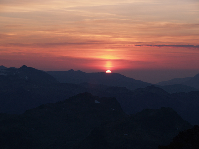 Sunset from Shuksan