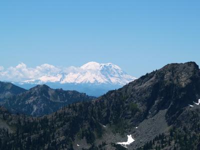 Mt Rainier, also from Ingalls Pass