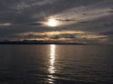 Sunset over Vancouver Island