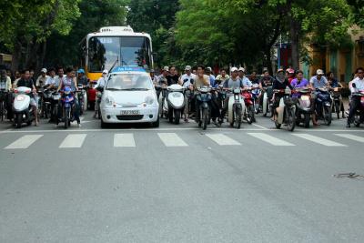Typical Hanoi Traffic