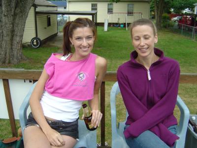 Stacey and Jennifer