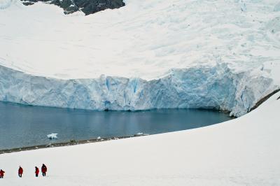 Glaciers end