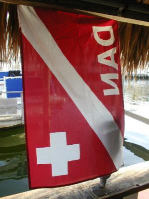 Dive Flag in Key Largo, FL
