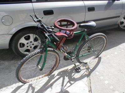 Bicycle in Cozumel, Mexico