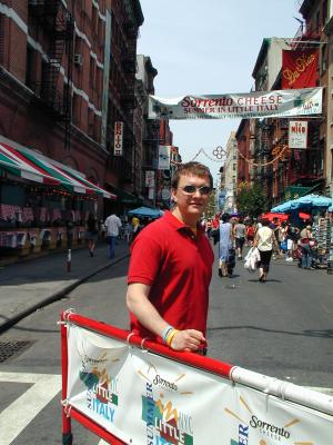 Me in Little Italy (7/3/05)