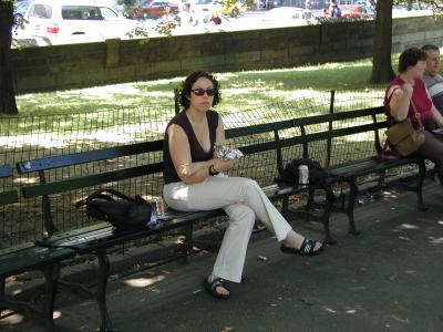 Lunch in Central Park (7/3/05)