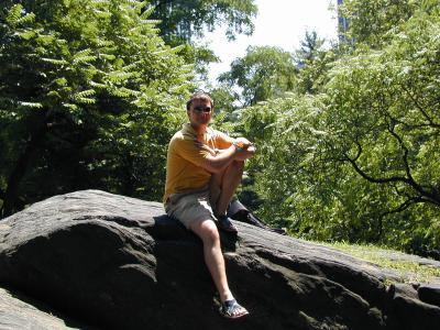 Me in Central Park (7/3/05)