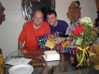 Me with Dad - August 27, 2005