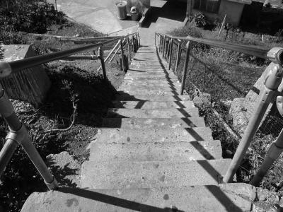 Stairs at Alcatraz (10/7/05)
