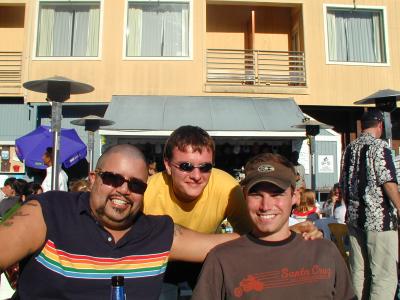 Brian, Me, and Cooper (10/7/05)