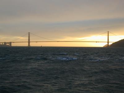 Golden Gate Bridge at Sunset (10/7/05)