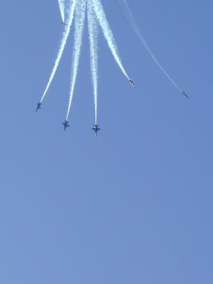 Blue Angels Performing for Fleet Week (10/9/05)