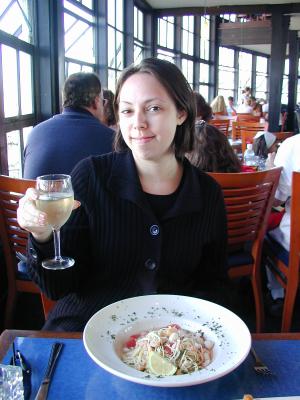Dinner at Dante's, Pier 39 ... Goodbye San Francisco (10/9/05)