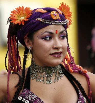 Belly Dancers and other Stuff at the Chico CA Farmers Market