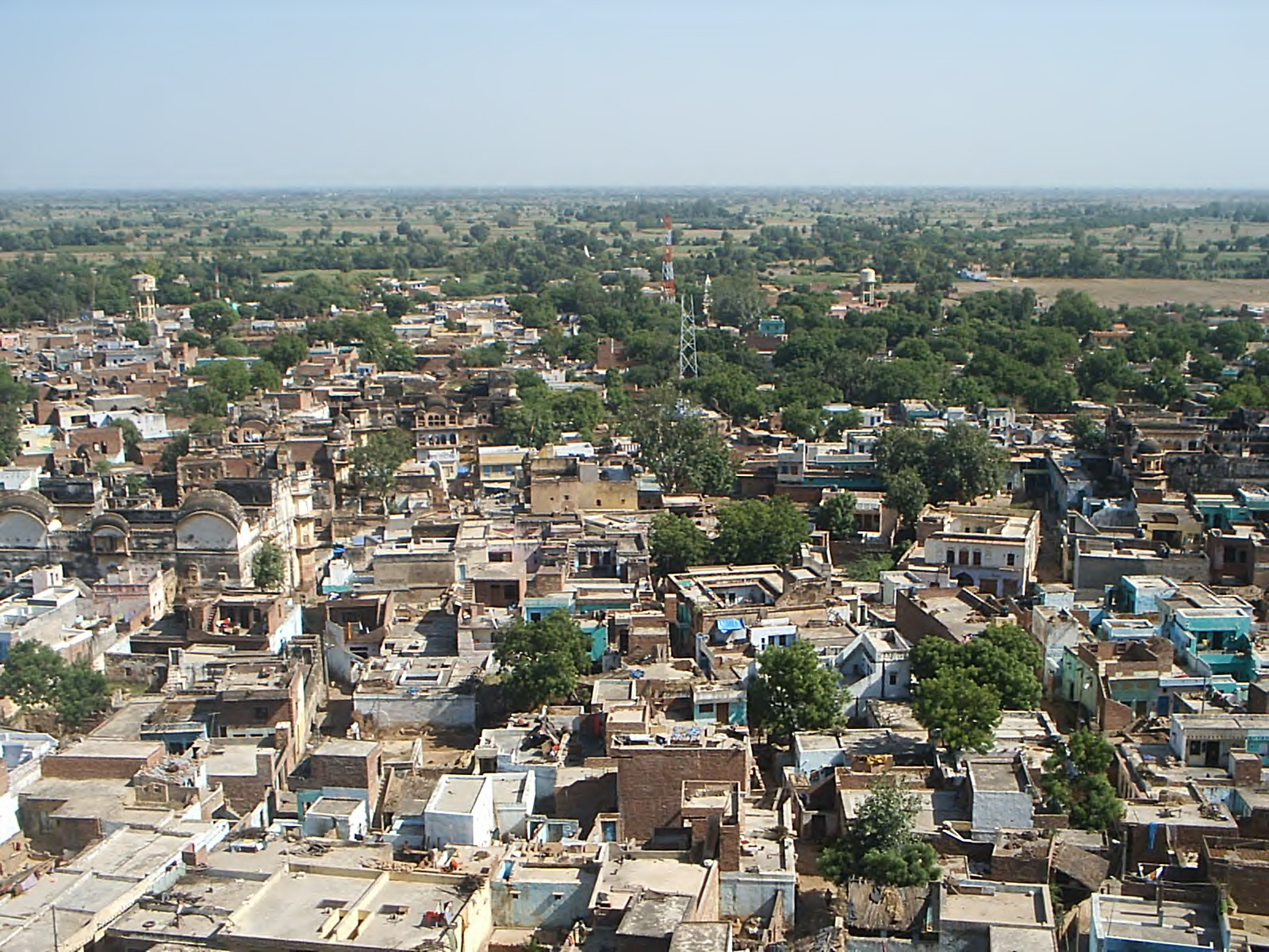 Barsana town