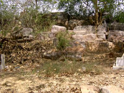 Govardana giri at outskirts of Brindavanam-1