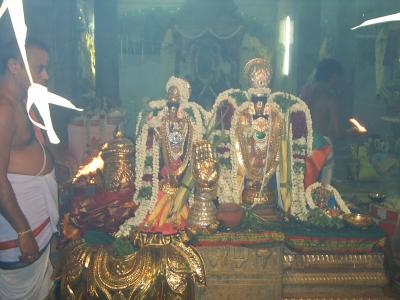 9-kavachams offered to PerumAL