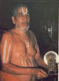 svami showing the presiding deity