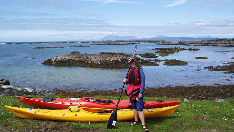 Landing point near Arisaig