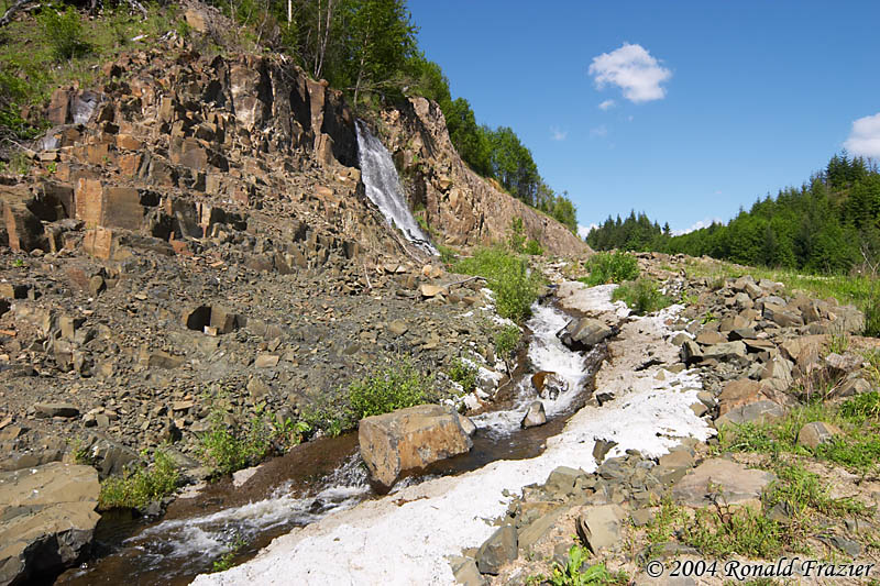 waterfall at mile marker 28