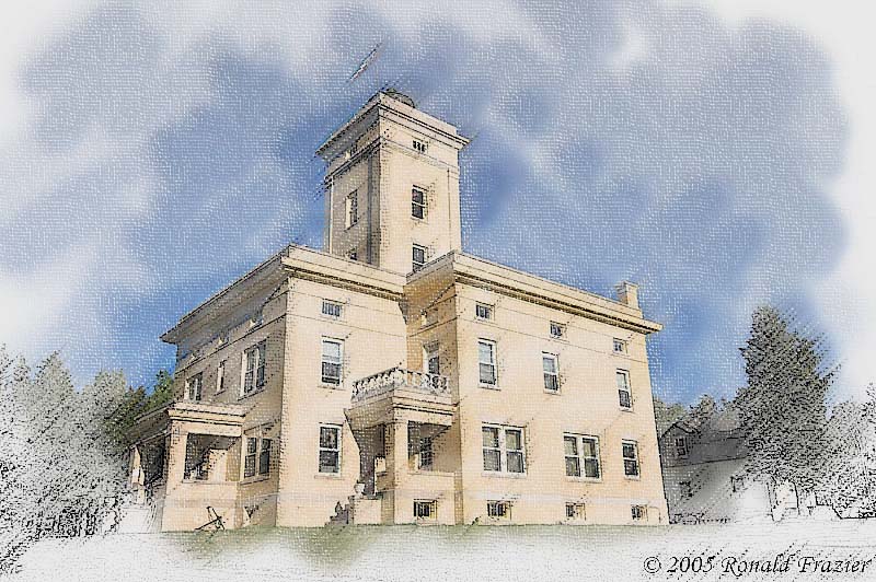 Sand Point Lighthouse Sketch