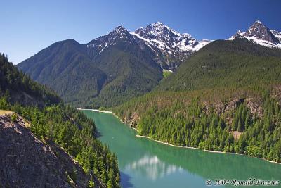 Thunder Creek approaching Diablo Lake