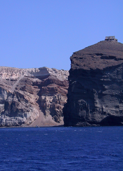 Black and Red Beaches, Santorini (Thira)