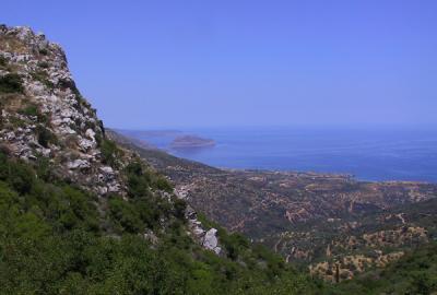 Aegean Sea (Monemvasia in the distance), Peloponisos