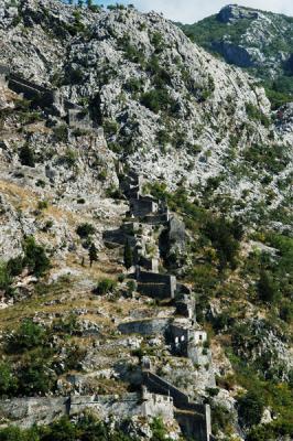 Fortifications, Kotor, Montenegro