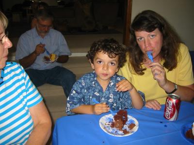 At Wanda's Birthday