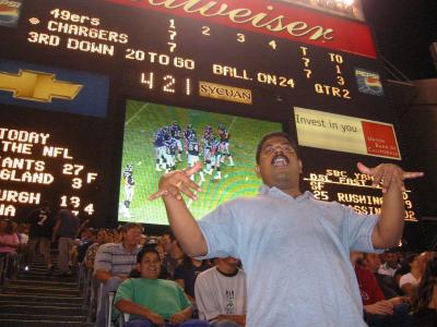 Chargers-49ers Sept 2005