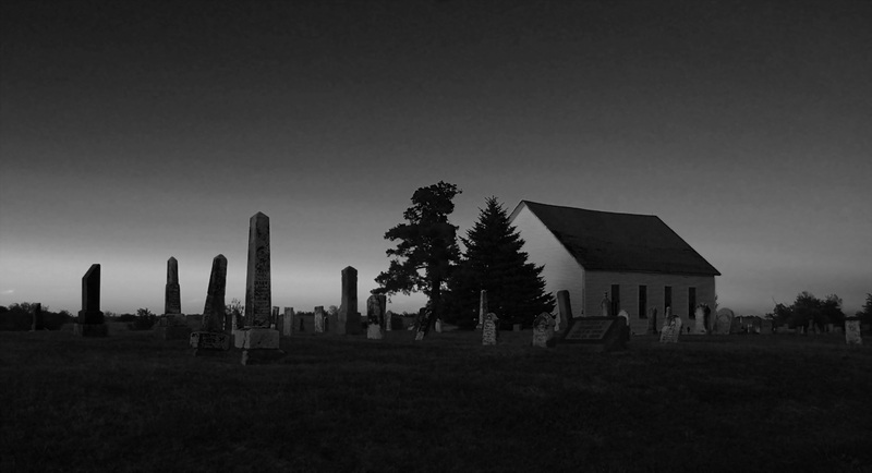 Old Brick Church (Black & White)