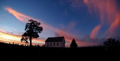 Old Brick Church at Sunrise