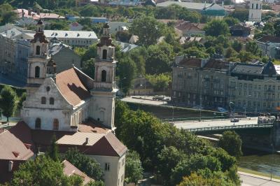 Vilnius - scenes from hotel 3 ** Vilniaus vaizdai pro viebuio lang 3