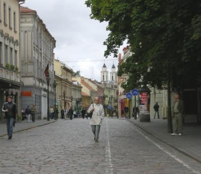 Kaunas street scene - Old Town 5 ** Kauno gatvės vaizdas  Senamiestis 5