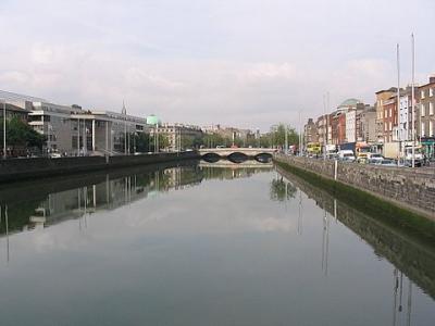 River Liffey from Capel Street Bridge