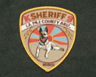 La Paz County Sheriff K-9