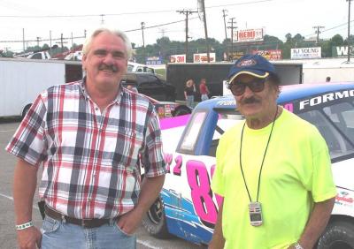 Nashville Fairgrounds Speedway July 2005 Steve Cavanah and Tony Formosa