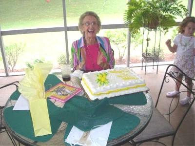 Aunt Dots 90th Birthday