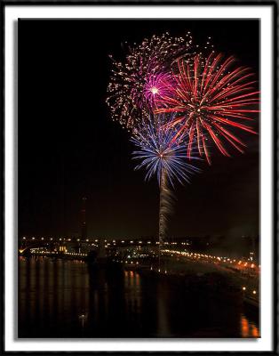 Fireworks Over the Mississippi